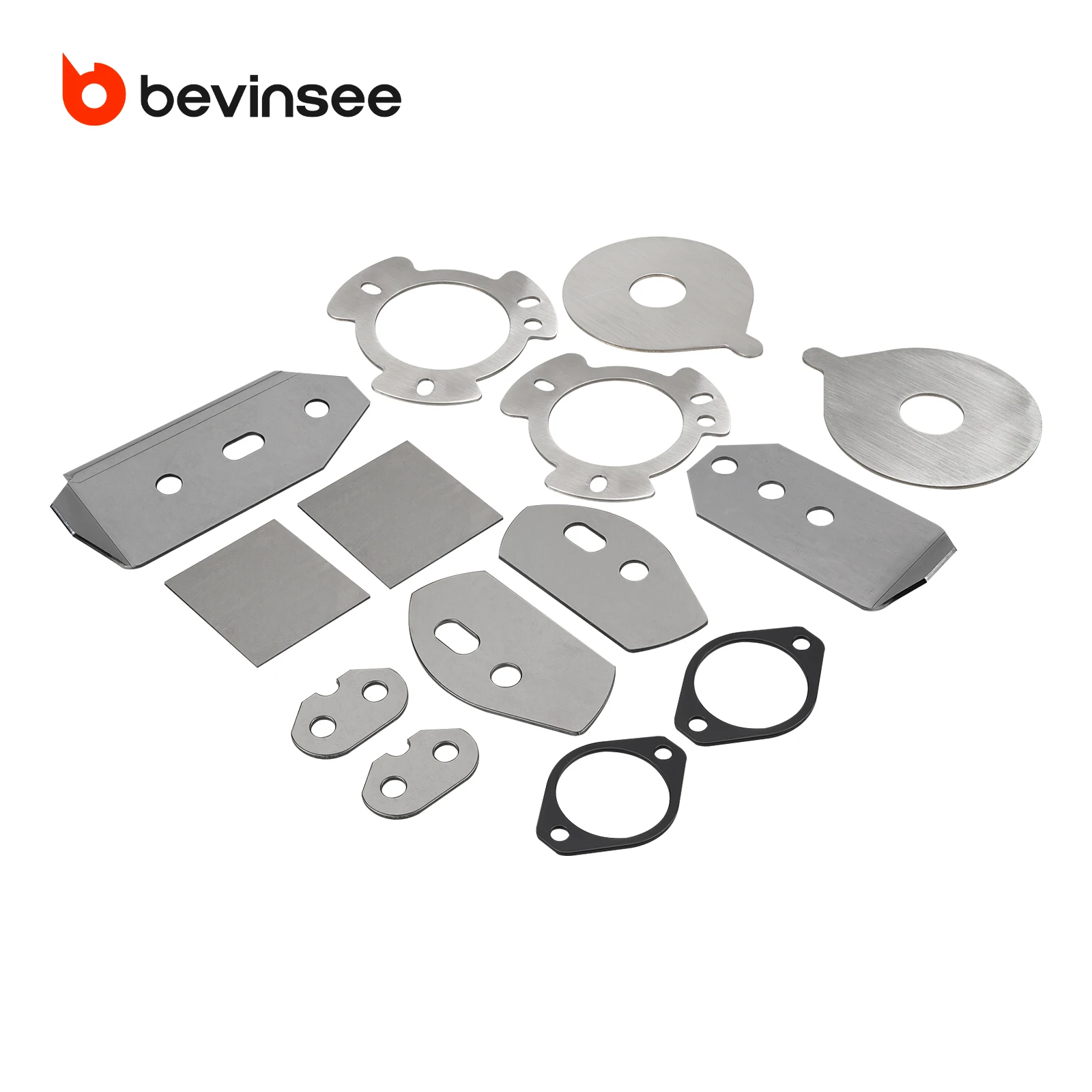 Front Shock Tower&Rear Subframe&Rear Coil-Over Spring Perch&Rear Strut Tower Shock Mount Reinforcement Plates Set for BMW E46