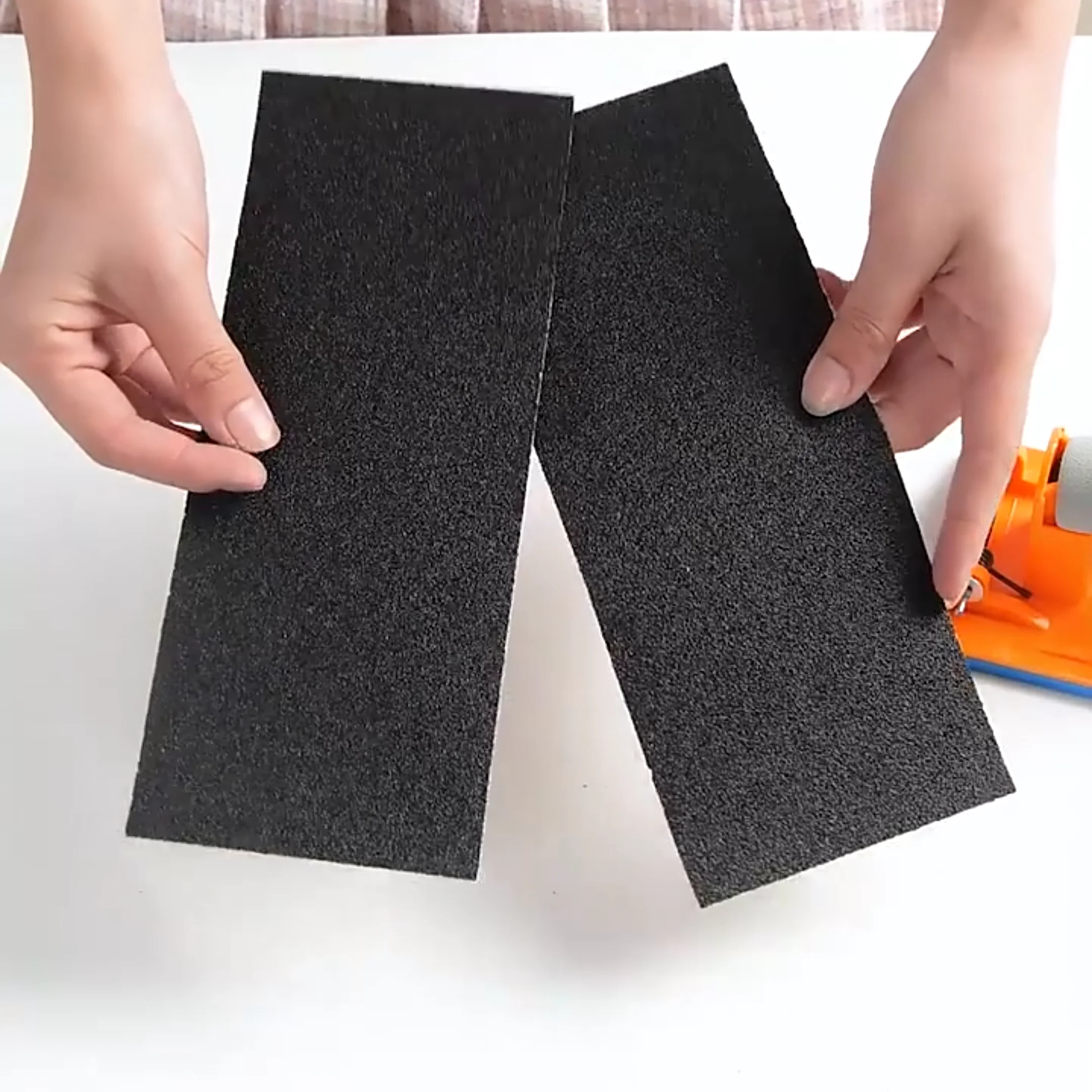 

Rectangular Sanding Paper Abrasive Manual Tools Wet and Dry Universal Wall Automobile Metal Wood Polishing and Grinding Repair