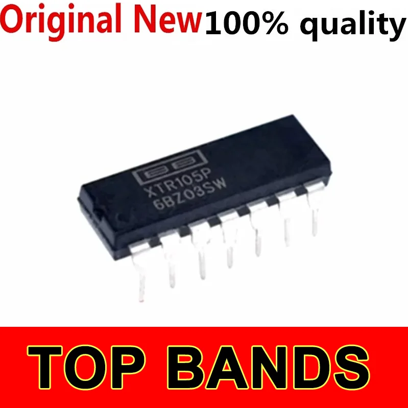 NEW Original 2pcs XTR105 XTR105P XTR105PA DIP14 XTR105U UA/2K5 SOP14 IC Chipset