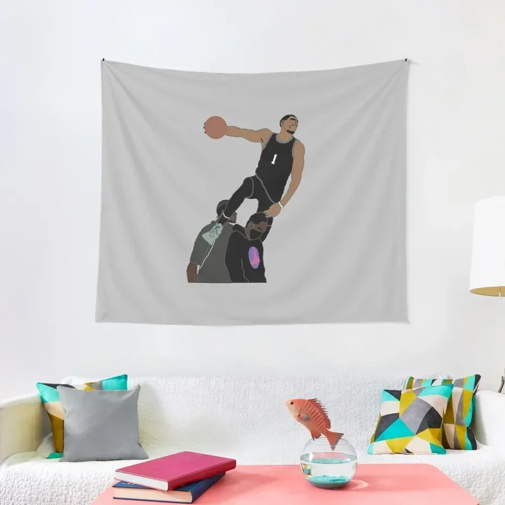 Toppin Dunk Contest Tapestry Decoration For Bedroom Outdoor Decor Wall Decor Outdoor Decoration Tapestry