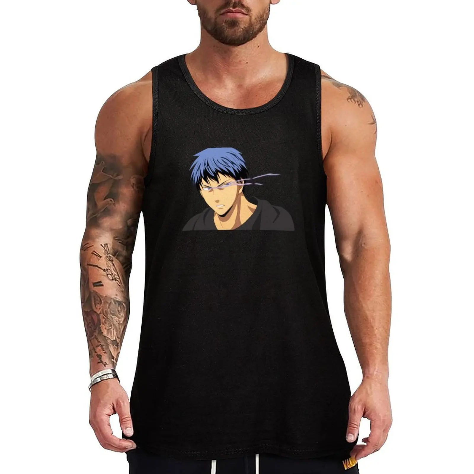 

Aomine in the zone Tank Top gym t shirt men sports vest Japanese t-shirt
