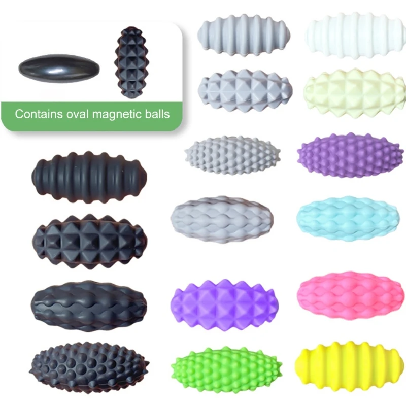 Giocattolo sensoriale magnetico da 4 pezzi con superfici strutturate per alleviare lo stress e lo sviluppo cognitivo delle mani