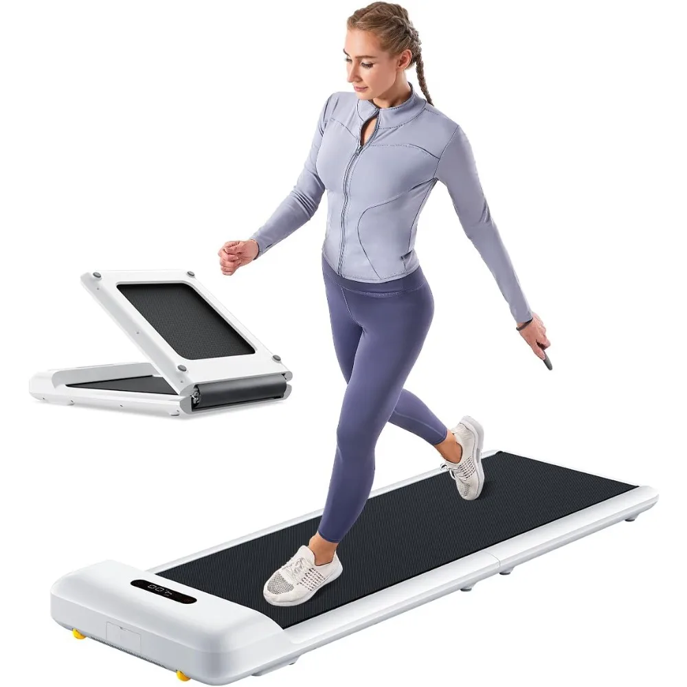 

Under Desk Treadmill for Home/Office, Portable Walking Treadmill, Machine Remote Control LED Display, Folding Walking Pad