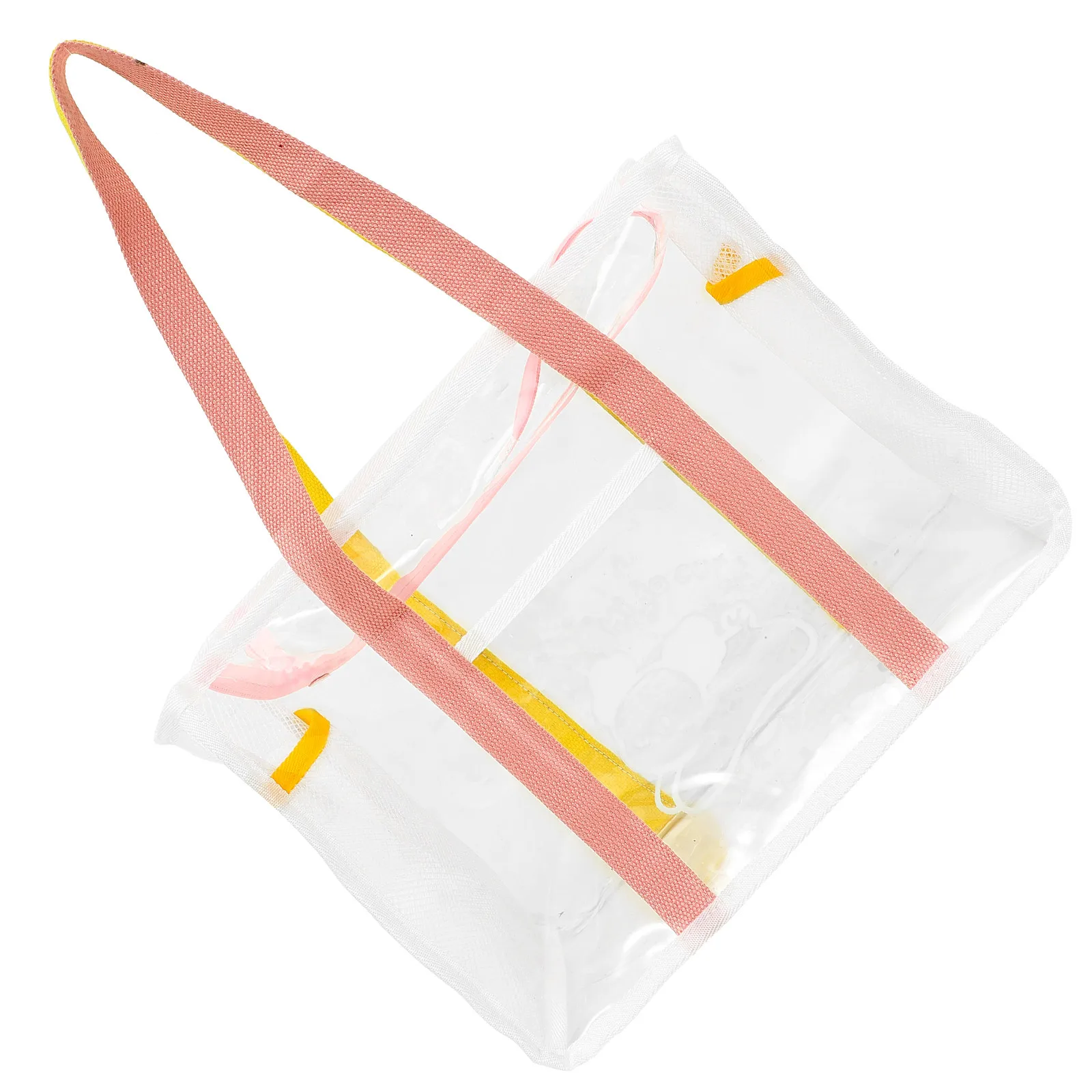 Beach Bag Single Shoulder Multifunctional Portable Tote Lightweight Handheld Travel Toiletries Organizer Large Opening