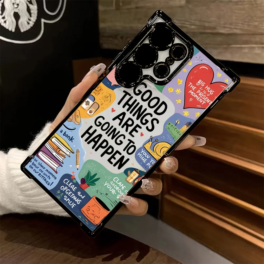 Para iPhone16, 15 14 13 12 11 Pro Max Plus funda trasera suave transparente anticaída