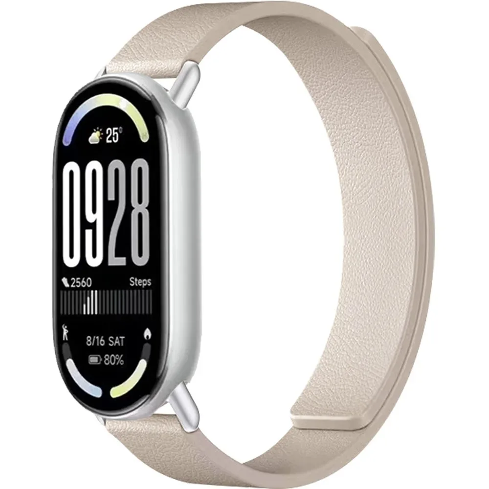 حزام حلقة من السيليكون لـ Xiaomi Mi Band 10 9 8 سوار مغناطيسي قابل للاستبدال معصمه Correa لـ Xiaomi Band 10 Sport Watchband #5