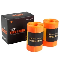 Chooee Forro de neumático autoadhesivo de TPU y protector de tubo interior para motocicletas, bicicletas gordas, motos de nieve – Protector antipinchazos, 2 piezas
