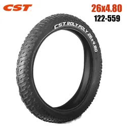 CST Beach Snow Bike Tires 26inch Anti Puncture Fatbike Tyre 122-559 26x4.80 E- Bike Tyres Non-slip Riding Bicycle Tyres