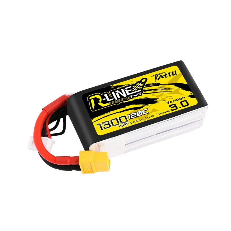 FPV Battery R-LINE4S 6S 1300 1400mAh 120C For 5 Inch Racing Drones High Performance Lithium Battery Long Flight Time