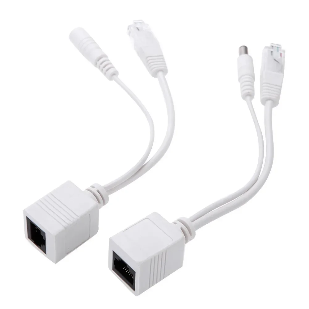 Cable adaptador de alimentación pasiva sobre Ethernet, módulo de fuente de alimentación de inyector divisor POE, 12-48v para cámara IP, en oferta