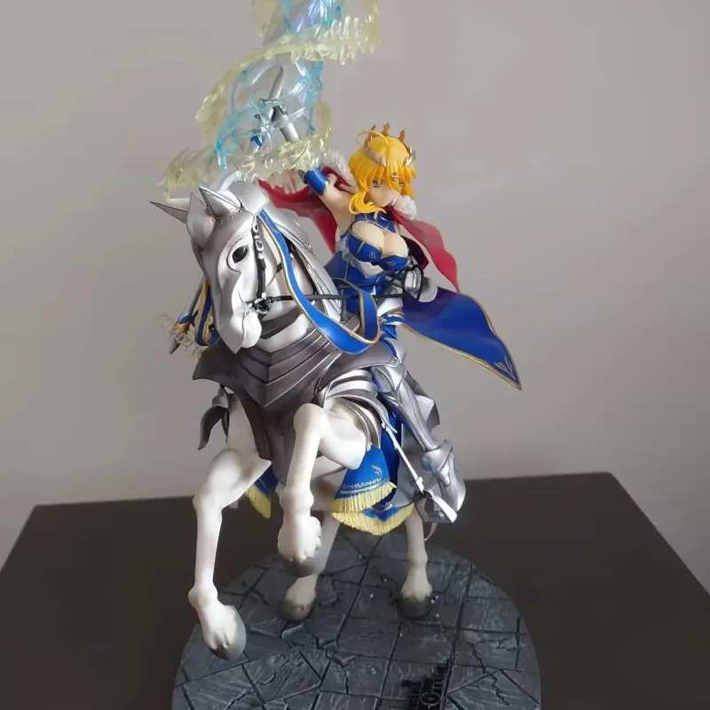 30 centimetri Fate/stay Night Figura Altria Pendragon Saber Equitazione Gunner GK Anime Modello In Pvc Desktop Ornamenti Regali di Festa Giocattolo