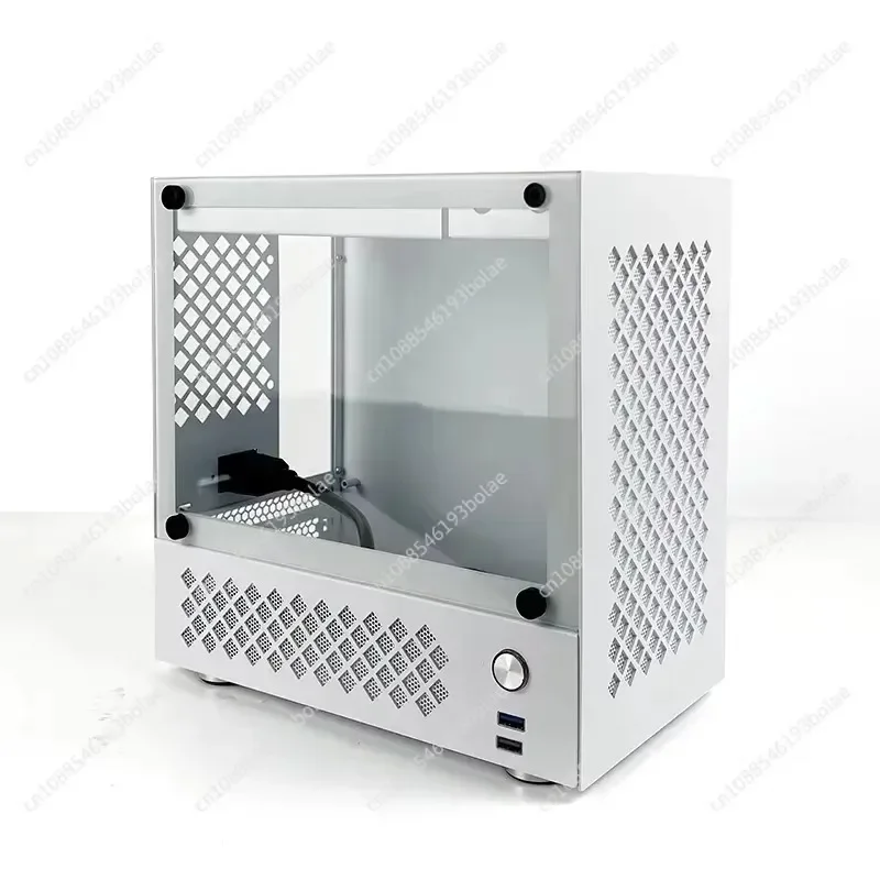 SS30 31 Small and Medium Motherboard SFX Small Power Direct Plug Graphics Card Desktop Side Transparent Mini Chassis