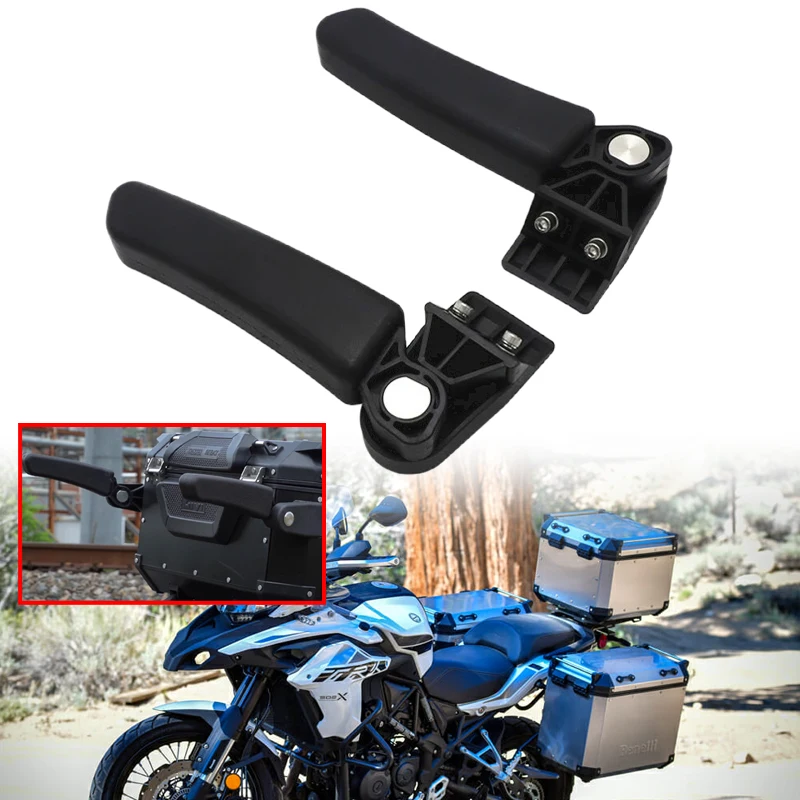 

Fit For Benelli TRK502 TRK502X TRK 502 502X trk502 Motorcycle Accessories Aluminum Rear Passenger Armrest Storage Box Hand Rest