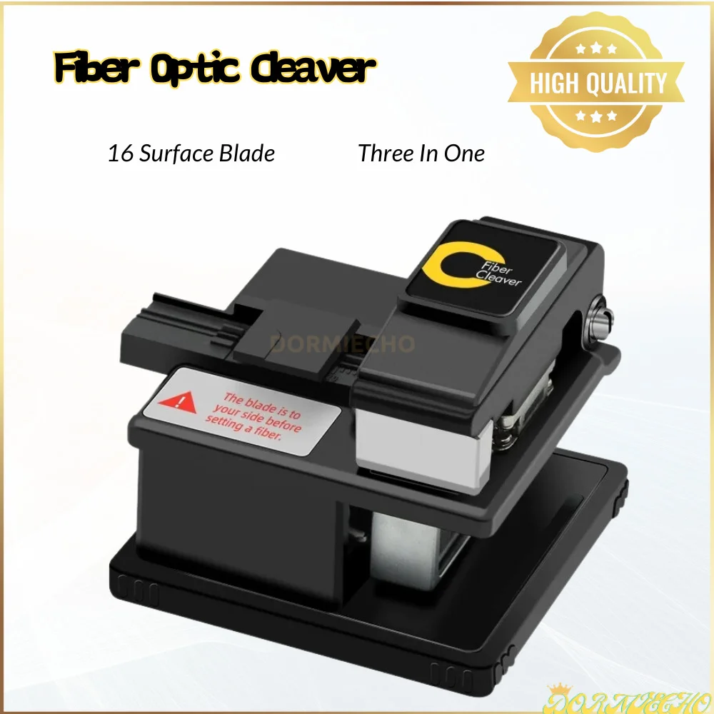 Fiber Optic Cleaver Newest Optical Cutting Three in One 16 Surface Blade FTTT High Precision Fiber Optic Knife Tools Cutter