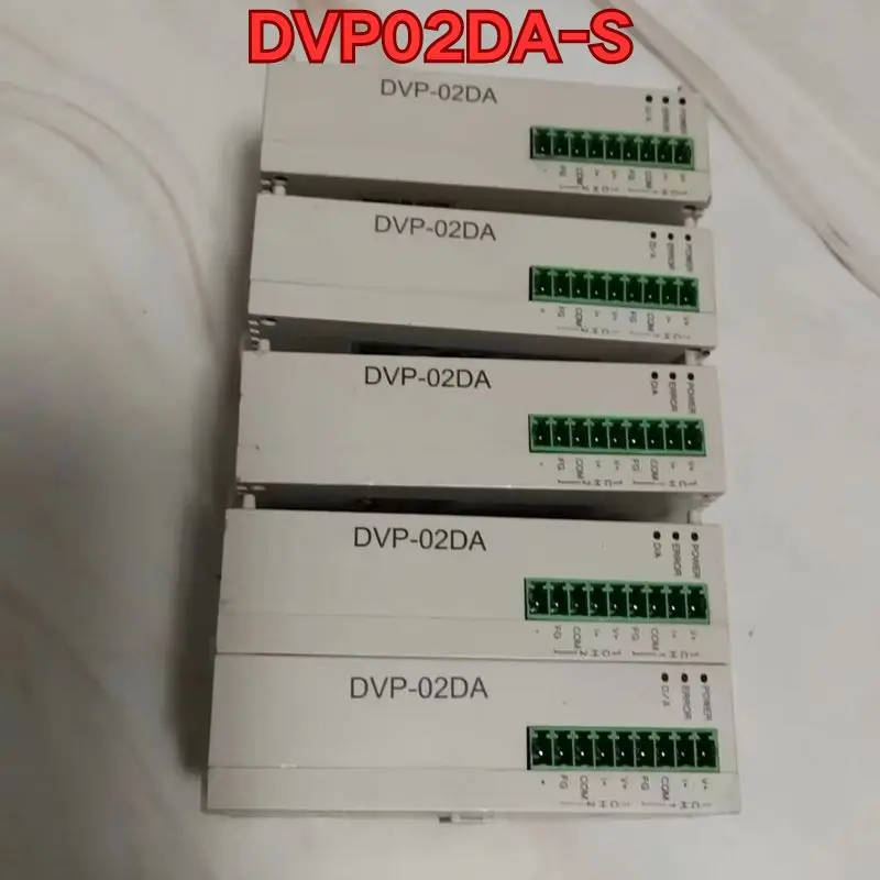 Second-hand PLC module DVP02DA-S function test is normal The latest quotation in 2026