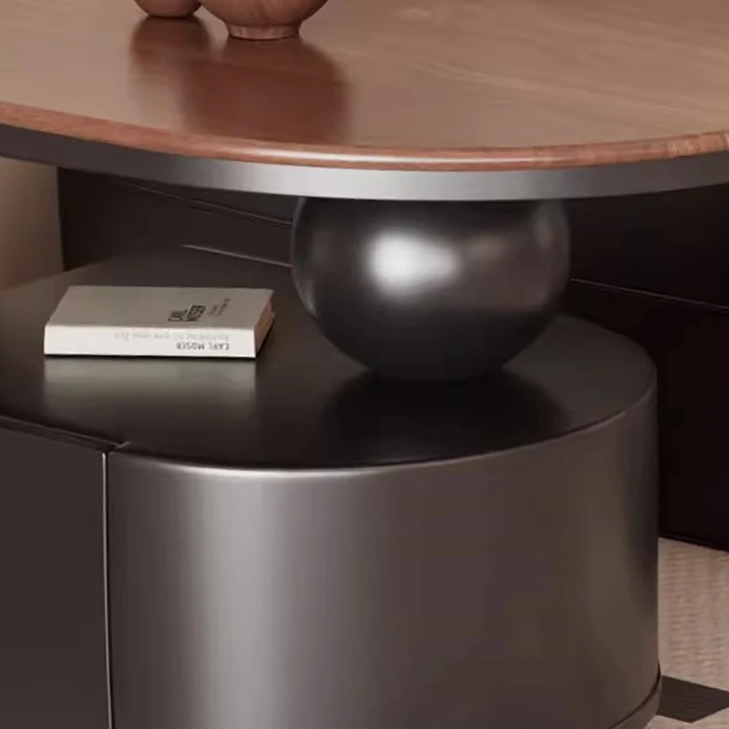 Meja Kopi Modern Italia Estetika Unik Artistik Menawan Meja Kopi Premium Klasik Meubles De Maison Furnitur Rumah