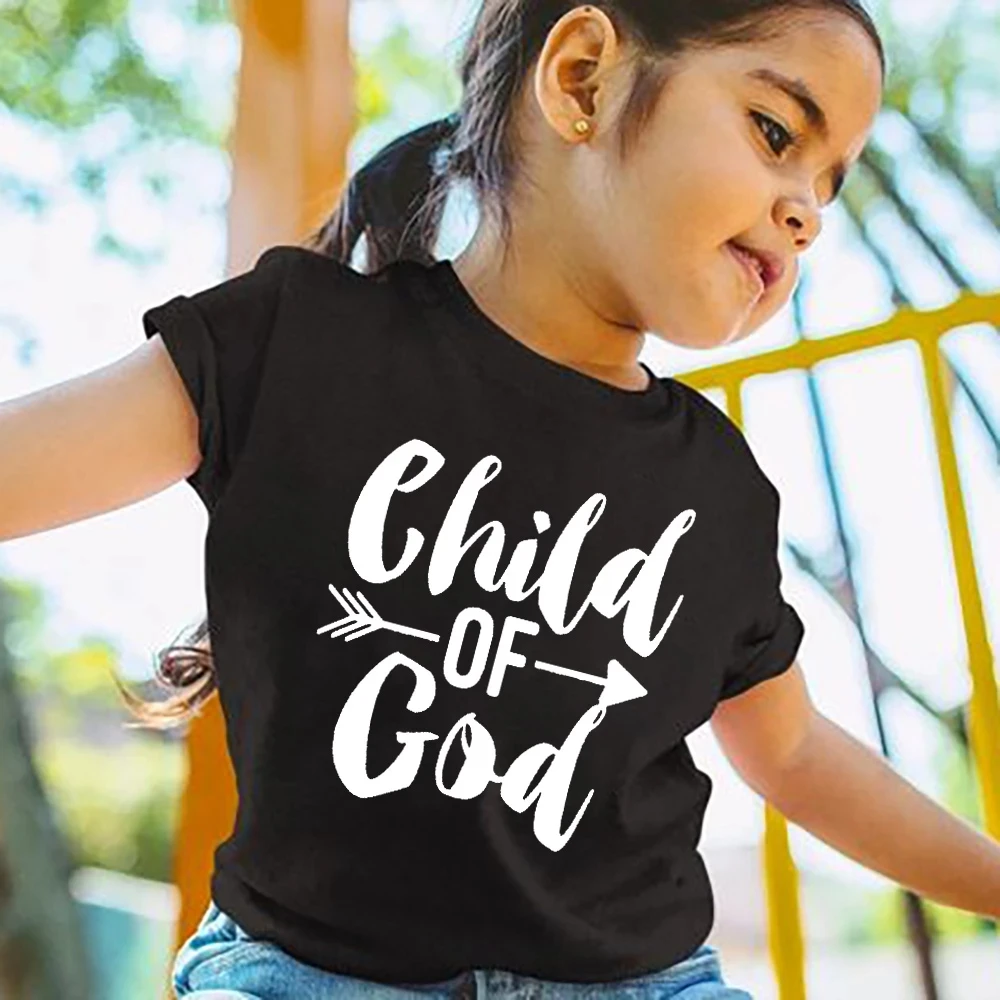 Child of God Letter Heat Transfer Personalised Diy Kids T-shirts Clothes Dress Iron on Transfers Thermal Stickers Patch Applique