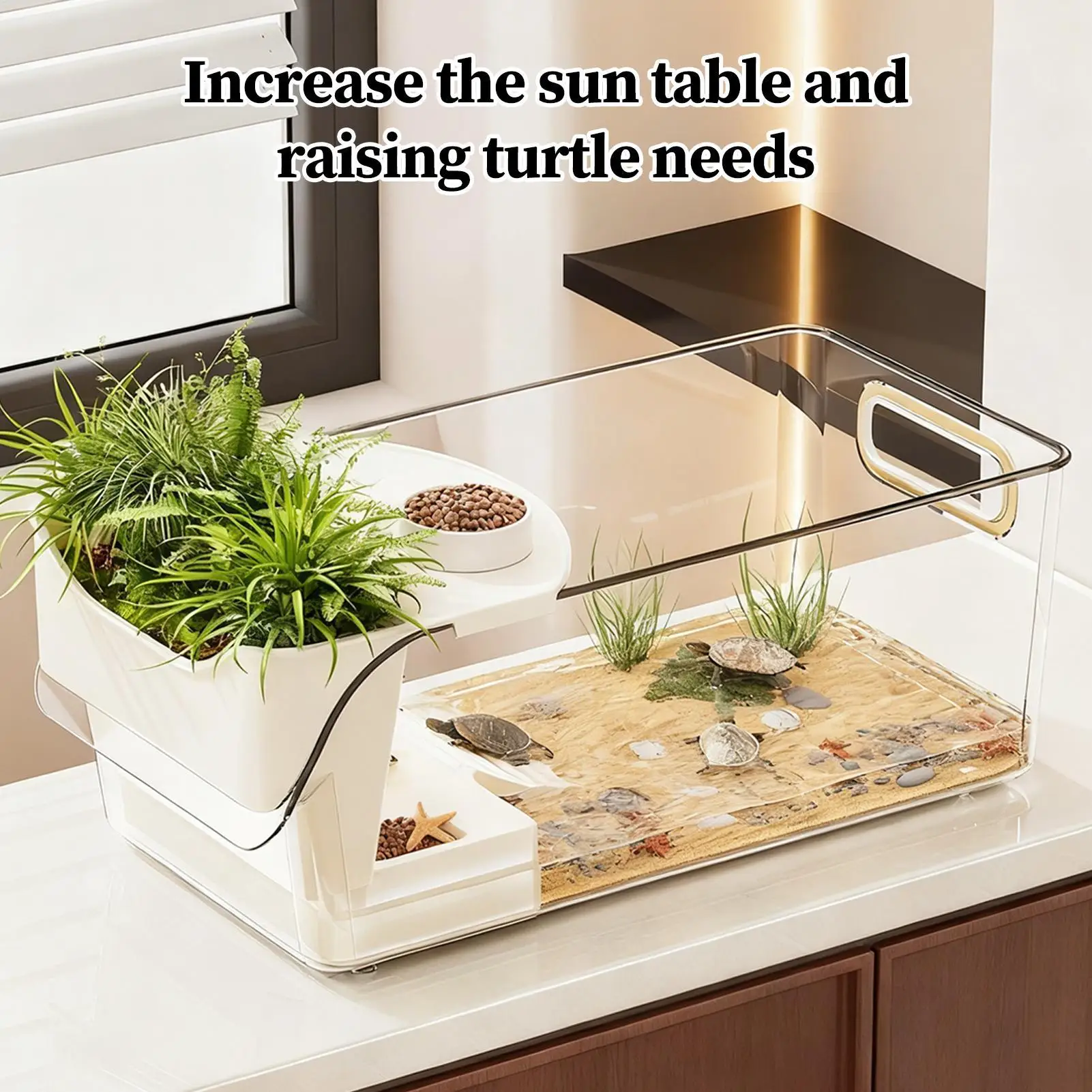Large Multi-Function Turtle Tank 4