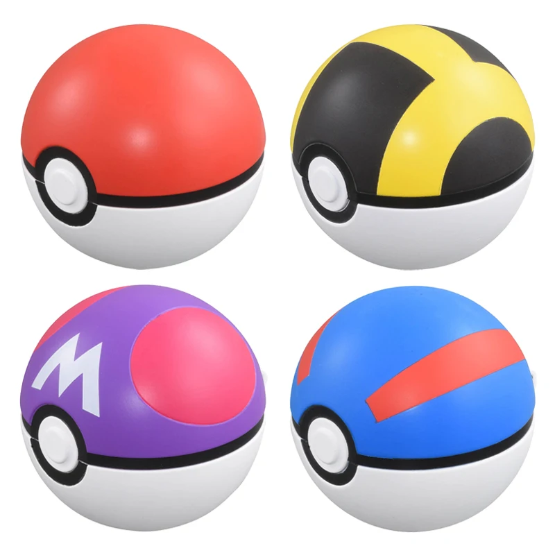 Takara Tomy Pokemon PokeBall Action Figures 7cm Poke Ball Master Ball Ultra Ball Great Ball Model Toys Anime Figure Child Gifts