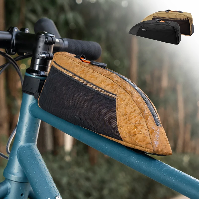Fahrradtasche, Wasserdichte Schmalrand-MTB-Tasche, Rennrad- und Mountainbike-Tasche, 1L Aufbewahrungstasche