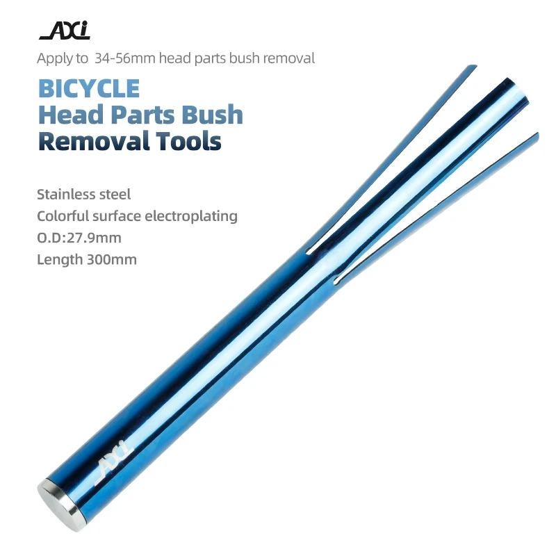 

AXI Bicycle Threadless Headset Cup Remove Tool Expansion Driver High Quality Stainless Steel Press Fit ZS Type Steerer