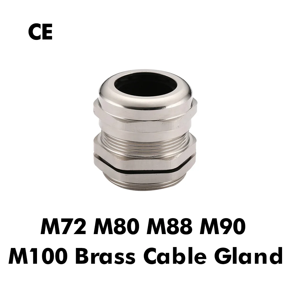 

Waterproof Connector Brass Cable Gland M72 M80 M88 M90 M100 Fit 42-84mm Wire Glanding IP68 Grand