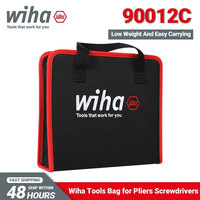 Wiha 90012C Tools Bag for Pliers Screwdrivers Low Weight Easy Carrying and Long Service Life