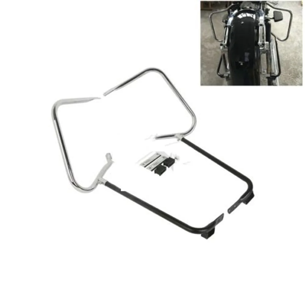 

Motorcycle Accessories Saddlebag Bracket New Luggage Fits For Harley Touring Models 2014-2020