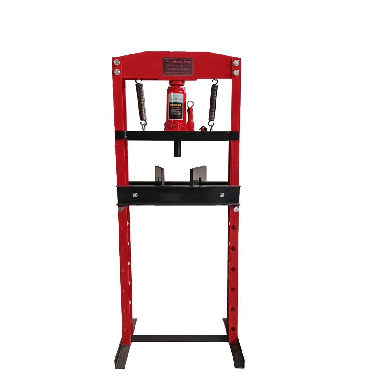 Hydraulische werkplaats pers 12T H-frame hydraulische garage/werkplaats vloerpers met persplaten voor garage werkplaats