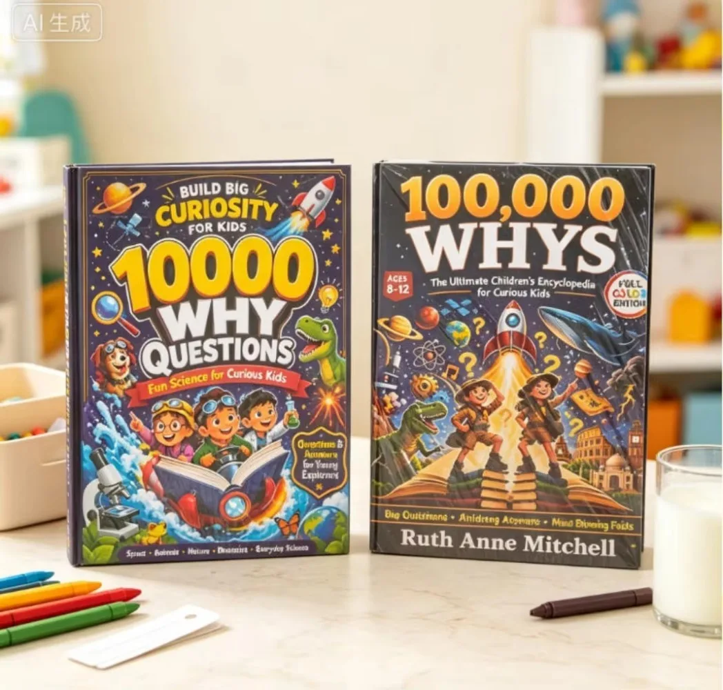 Building the Ultimate Brain: 100000 Whys – Fun and Joyful Science for Kids to Develop a Scientist’s Way of Thinking, Explore the