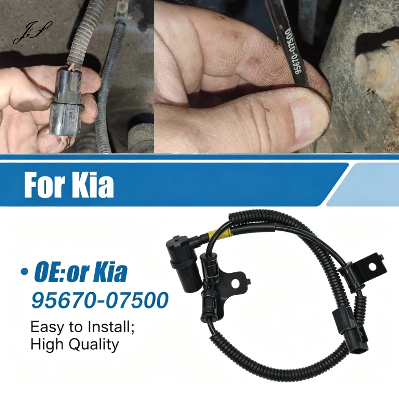 

Car Front Right ABS Wheel Speed Sensor 95670-07500 For KIA Picanto-X67A For Hyundai Car Replacement Accessories