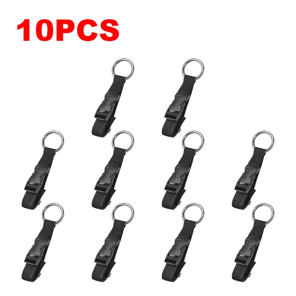 1-10PCS Reisbagage Vaste riem met ontgrendelingsgesp Rugzak Externe riem Anti-diefstal Rugzak Jassen Grijper Reisbenodigdheden