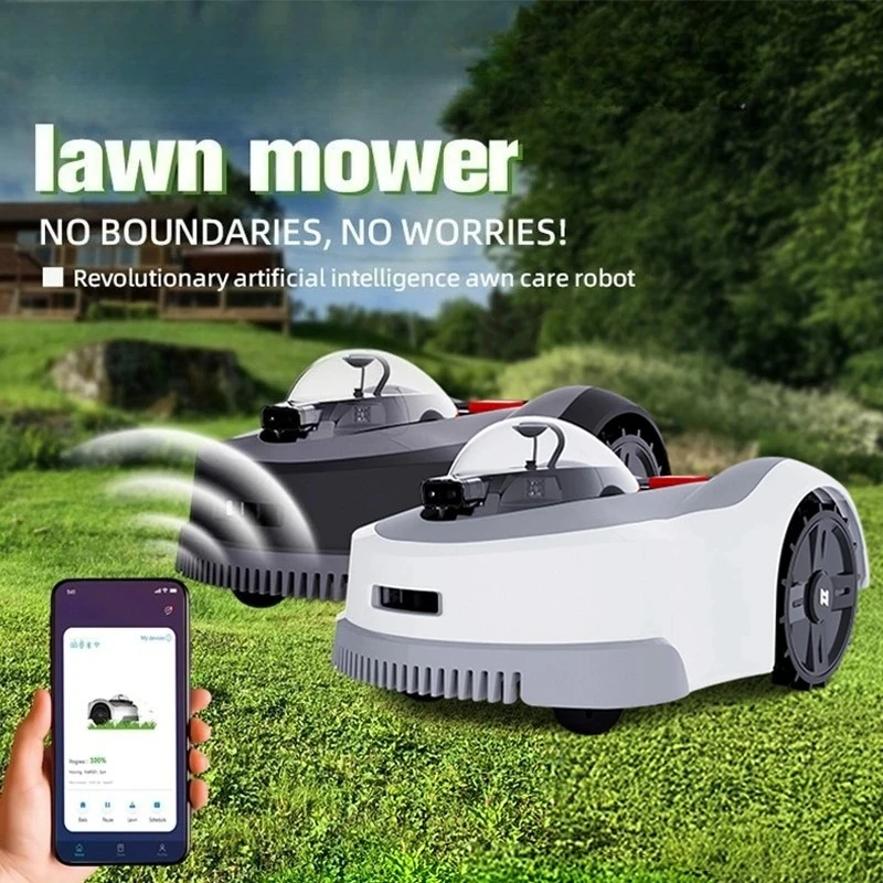 تخصيص تحديد المواقع الذكية جزازة العشب روبوت الذكاء الاصطناعي 1600 واط المنحدر 45 درجة شحن سريع N2000 جزازة العشب #1