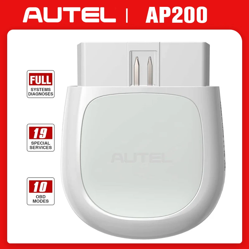 Autel AP200 OBD2 Scanner Professional Automotivo OBD 2 Code Reader Scanner Oil/EPB/BMS/SAS/TPMS/DPF Resets IMMO Scan Tool