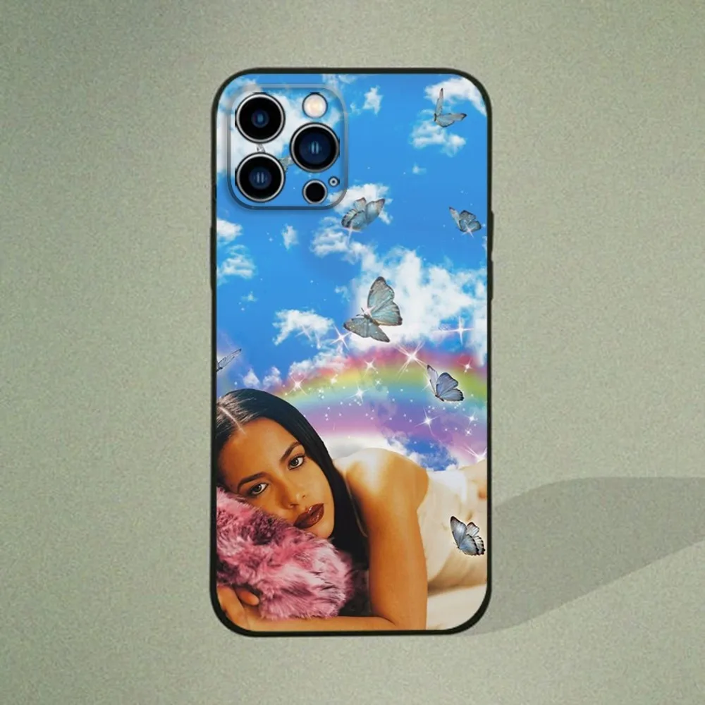 A-Aaliyah Hip Hop  Phone Case  for IPhone 15,14,13,12,11 Pro Max Mini 8,7 Plus SE2 X XR XS MAX Silcone Soft Covers