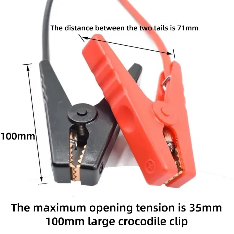 Emergency start power supply clamp live wire 12V5.3 square car load power bank ignition live wire