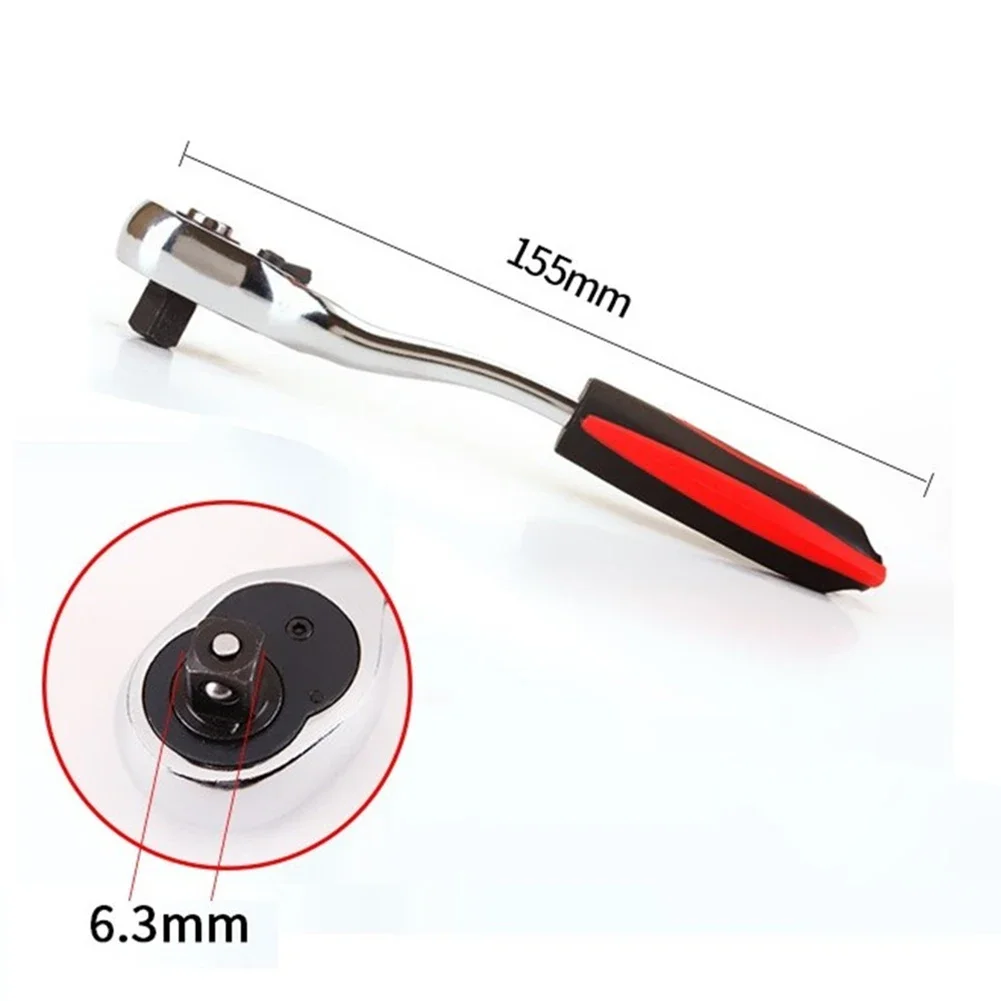 Ratchet Wrench 14 inch 72 Teeth with Quick Release Button and Reversible Design for Metal Wood and Auto Repair
