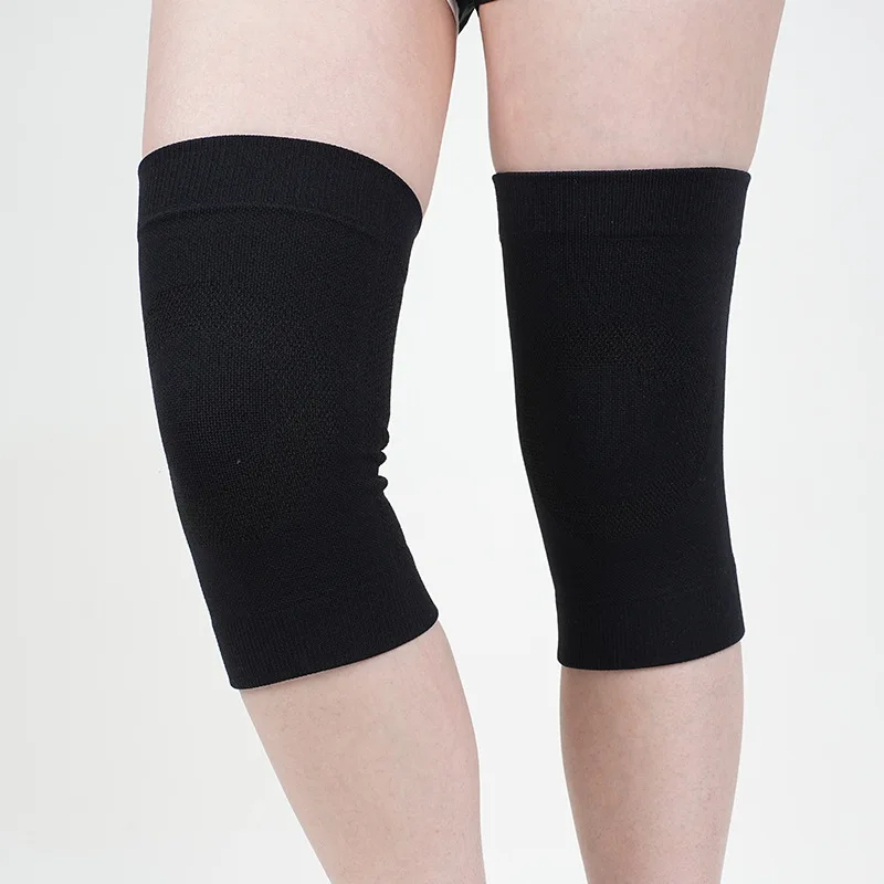 1 زوج رقيقة جدا الركبة دعم واقية الركبة مرونة الحرارية الدراجات تشغيل حامي الغضروف المفصلي التهاب المفاصل الضرر واقية #4
