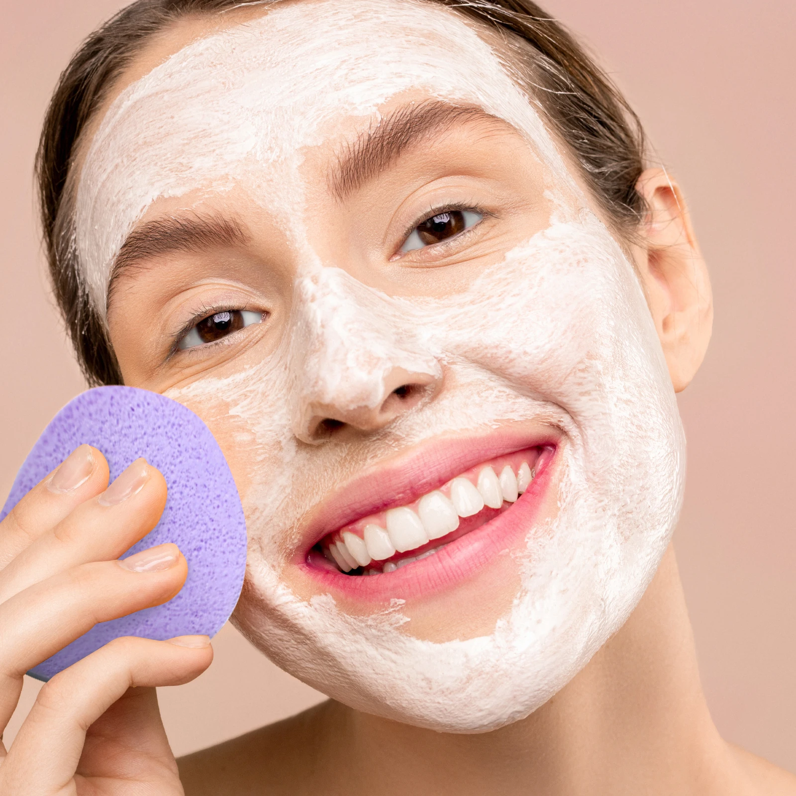 

120pcs Cleaning Sponge Soft Compressed Powder Puff Face Wash Exfoliating Sponge Facial Makeup Powder Puff Skin Remover Pad Safe