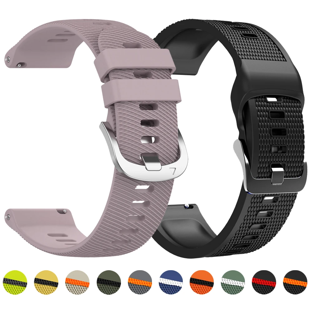 22mm Silicone Strap Watchband For Huami Amazfit BALANCE 3 2 Ultra Smart Wriststrap for Amazfit Bip 6 5 Max 46mm GTR 4 3 Bracelet