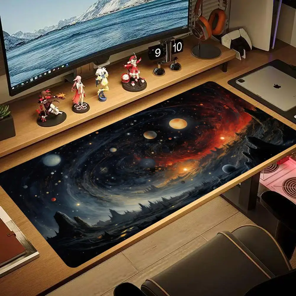 

‘XAXC’XXL Mouse Pad Anime Natural Scenery Mousepad Large Teclado Mousepad Pc Keyboard Gaming Table Mats Laptop 900x400 Mouse Mat