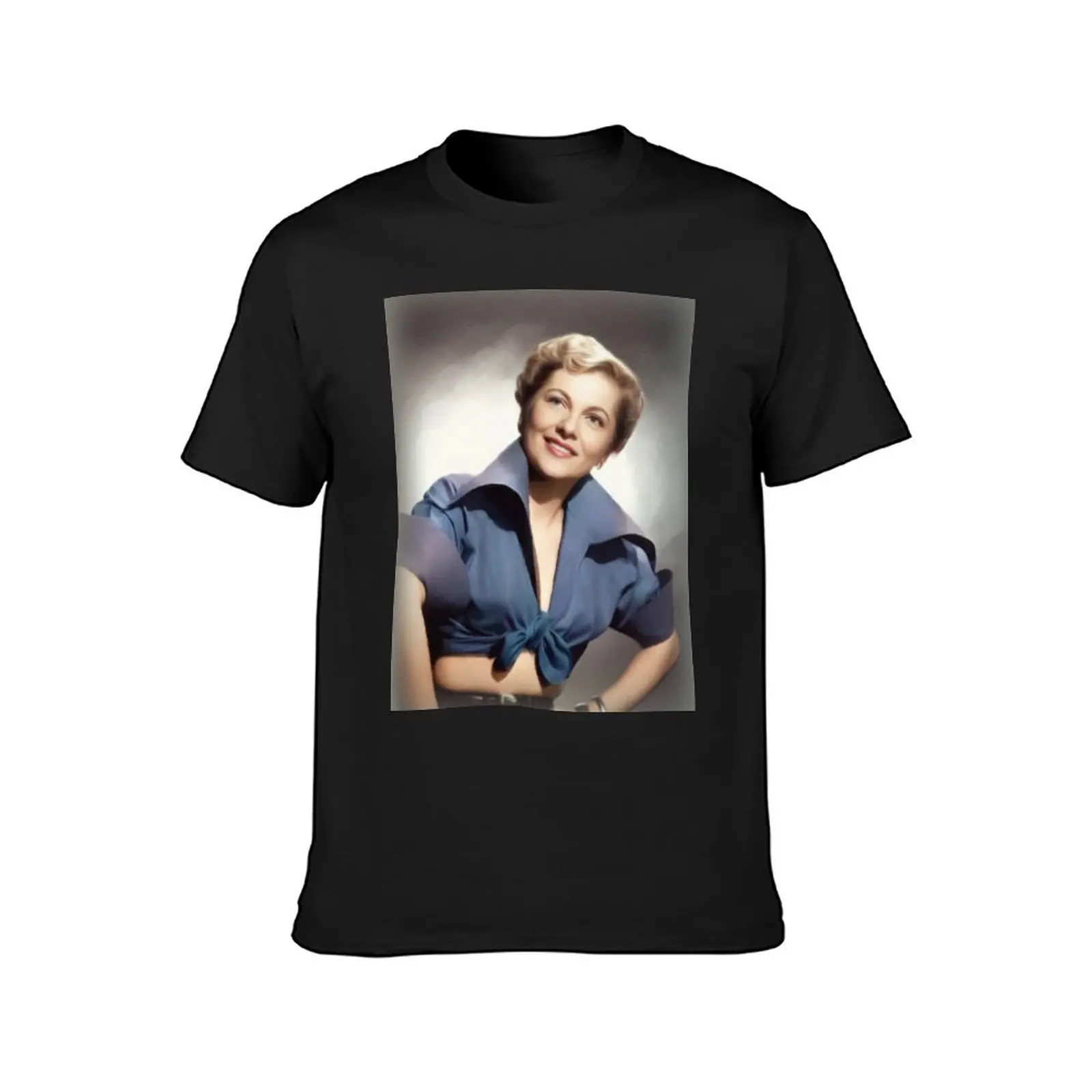 Joan Fontaine, Actress T-Shirt boys animal print sports fans sweat t shirts for men cotton