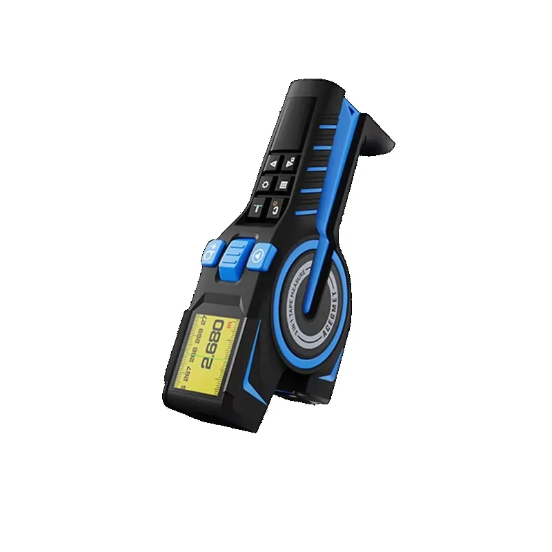 High Precision Portable Handheld Laser Tape Measure Rangefinder Red-Green Laser Ranging IP67 Rated ABS Material