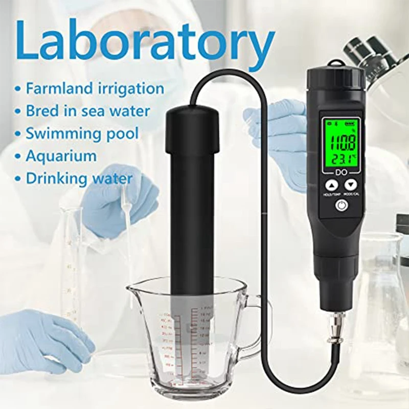 Smart Bluetooth Dissolved Oxygen Meter 0.0-30Mg/L Dissolved Oxygen Meter Range,Dissolved Oxygen Test Kit