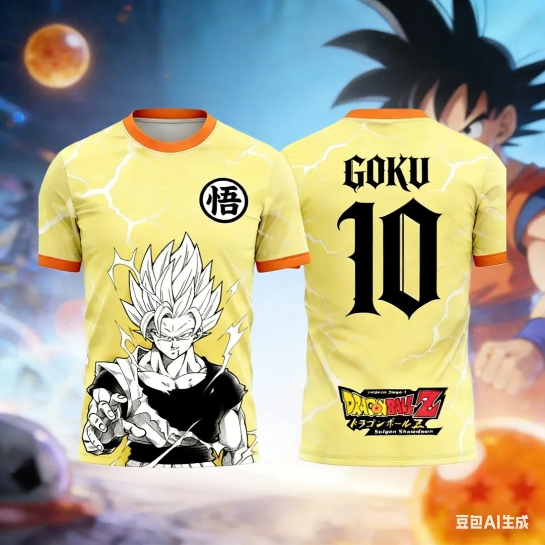 2026 Japanese Anime Tshirt Special Edition Dragon Ball Men_Women Oversize Quick Dry Sport Loose Outdoors Training Suit