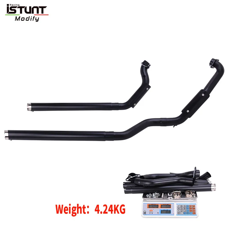 Motorcycle Exhaust System Muffler Exhaust Esoace Moto Slip On For Indian Scout Sixty Twenty Bobber Rogue Twenty Icon 2015 - 2024 view 6