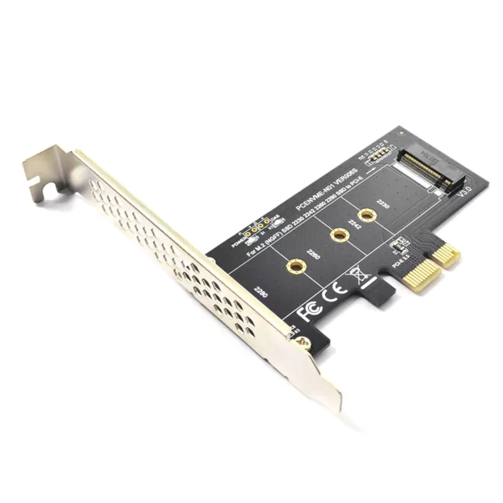 PCI-Express 1X to M.2 NGFF Adapter Card For Samsung PM970 980 981 PM961 PCIE 3.0 X1 to NVME SSD M2 Support 2230 2242 2260 2280