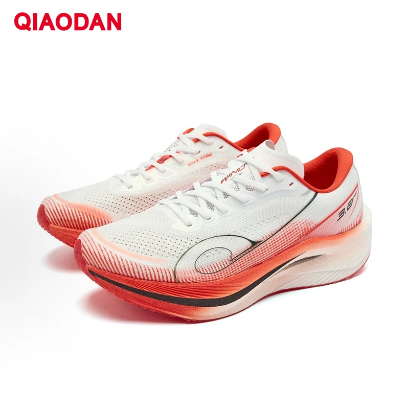 QIAODAN WIND 3PRO Marathon Running Shoes Carbon Plate Racing Training Shoes New Men Shock Absorption Sneakers QDB023252298T
