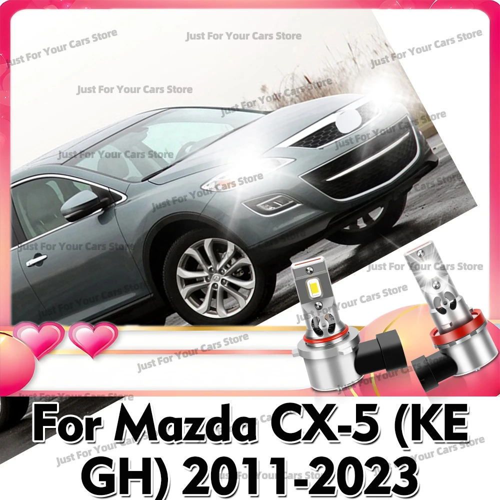 

2/4x Wireless LED Headlight Bulb 30000LM High Low Beam 6000K For Mazda CX-5 (KE GH) 2011 2012 2013 2014 2015 2016 2017 2018-2023