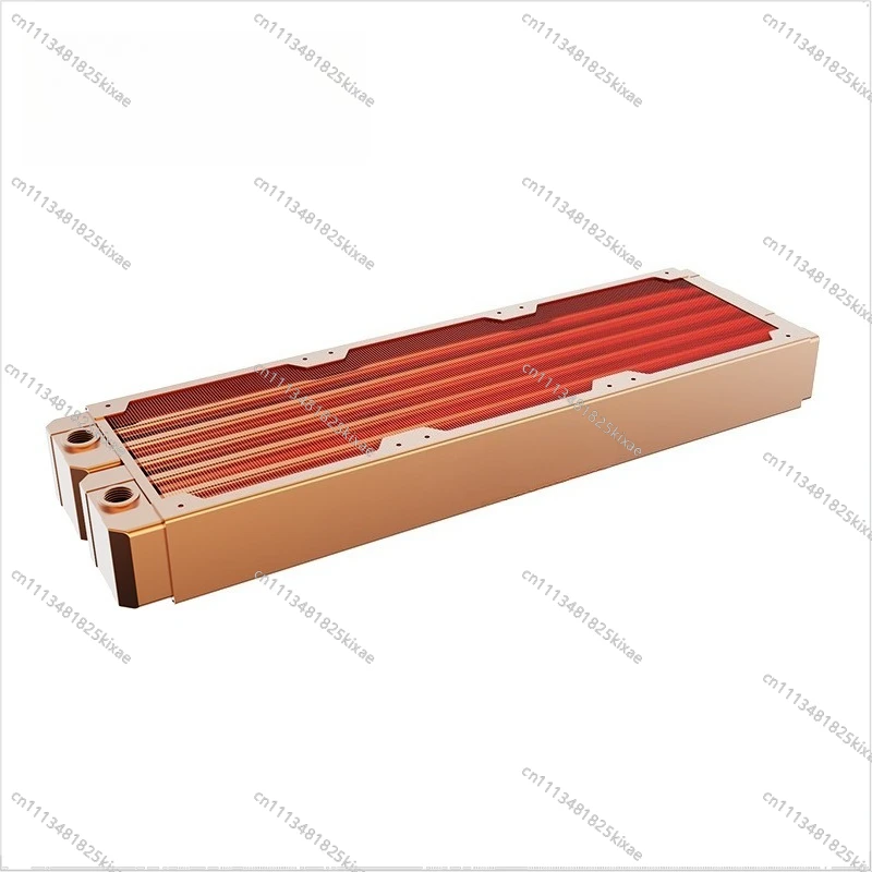 For Copper Water-cooled Industrial Heat Sink 7mm Tube TSRP-ZT-360CS Thread Double Layer 45mm